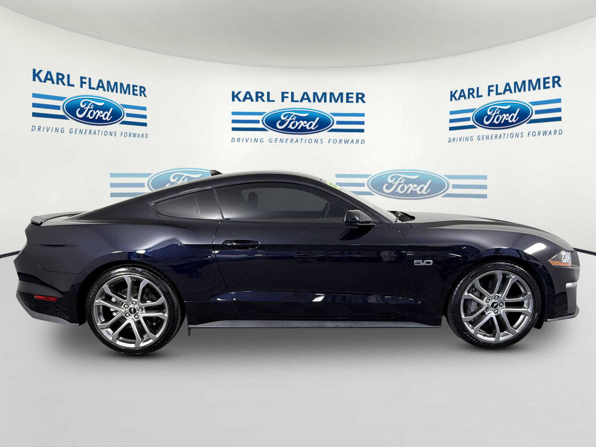 Certified 2021 Ford Mustang GT Premium w/ Ford Safe & Smart Package RWD image 2