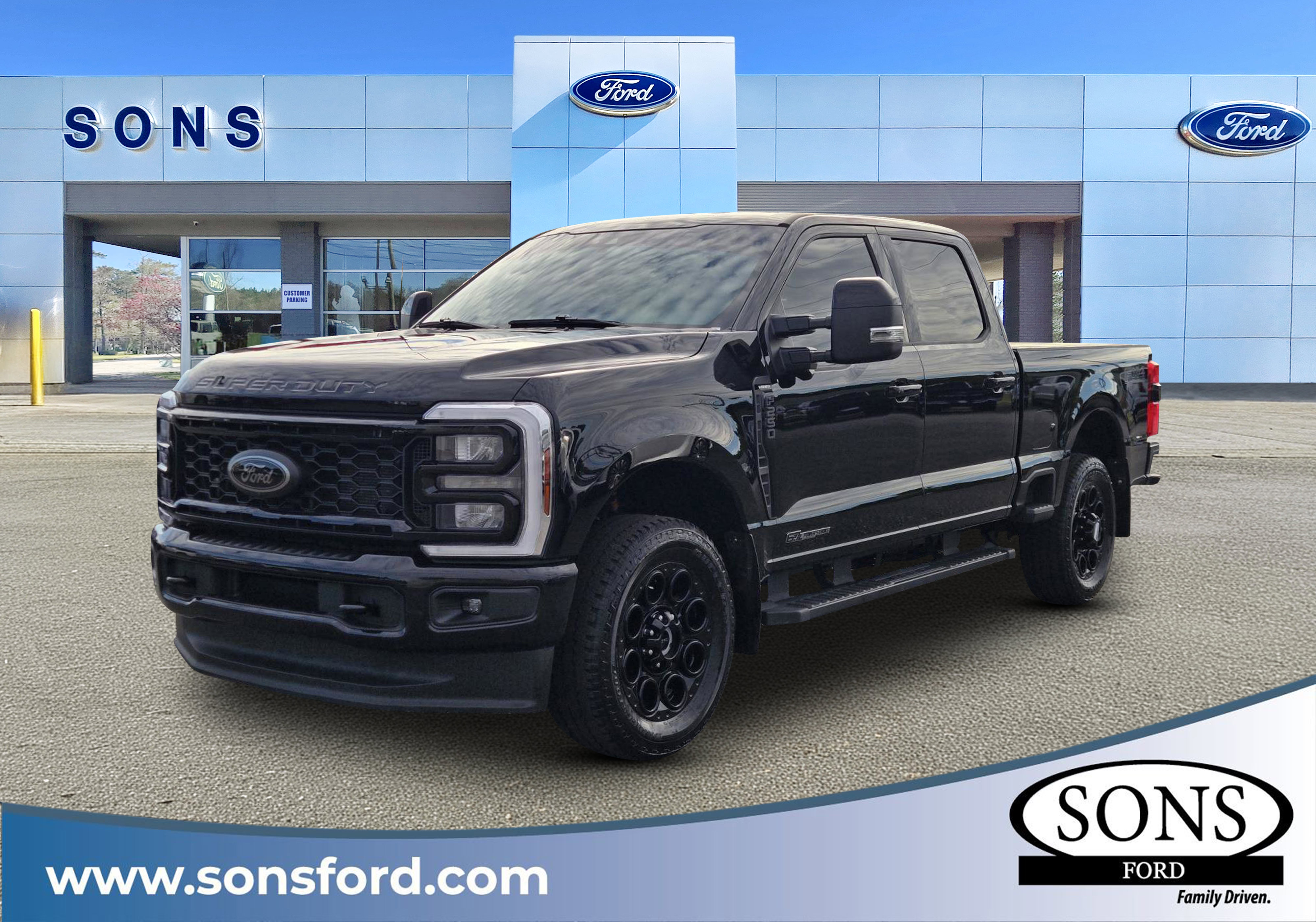 Certified 2025 Ford F250 Lariat w/ Black Appearance Package AWD/4WD image 1