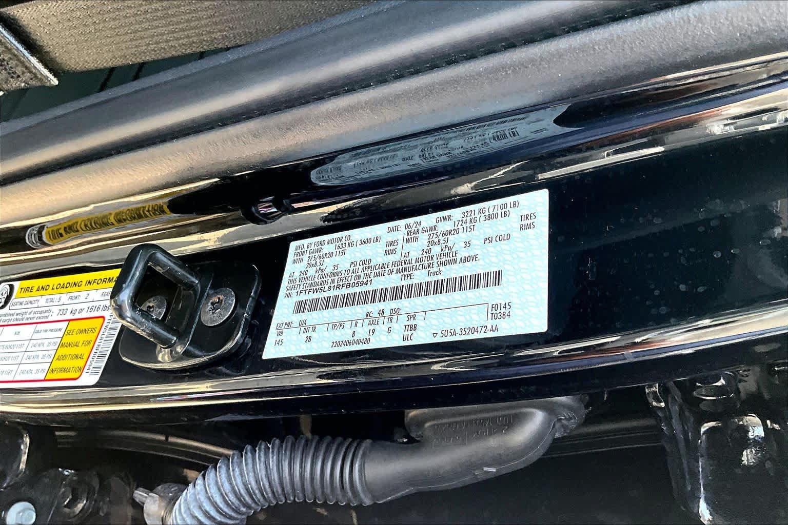 Certified 2024 Ford F150 Lariat w/ Equipment Group 502A High AWD/4WD image 34