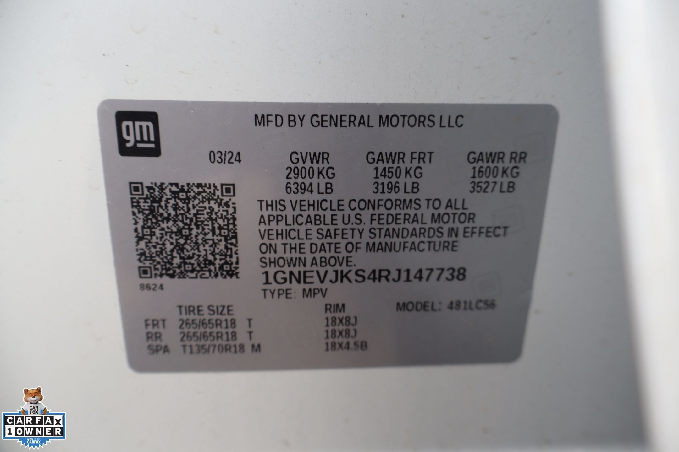 Used 2024 Chevrolet Traverse Z71 w/ Enhanced Driving Package AWD/4WD image 33