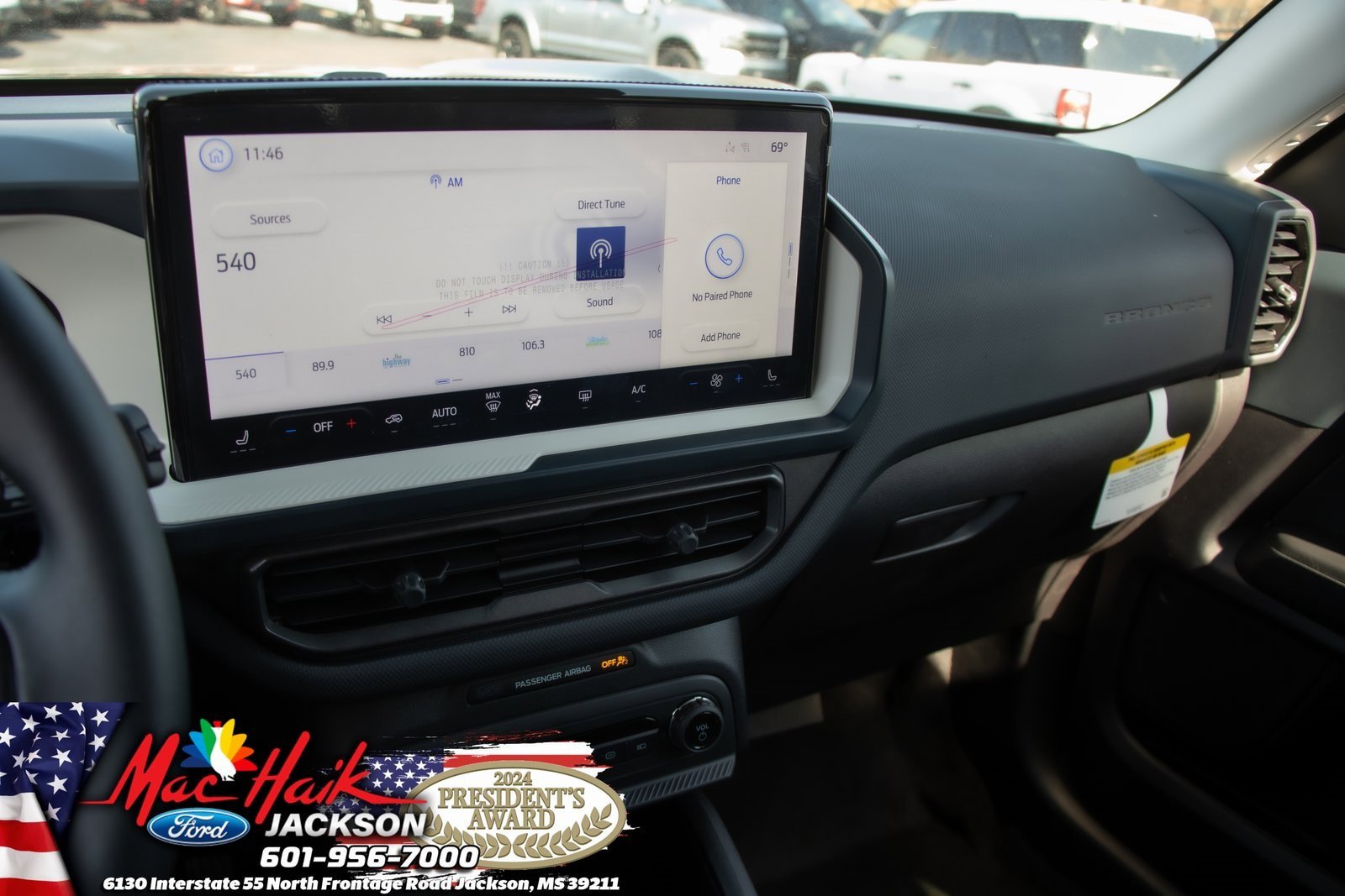 Certified 2025 Ford Bronco Sport Heritage w/ Convenience Package AWD/4WD image 14