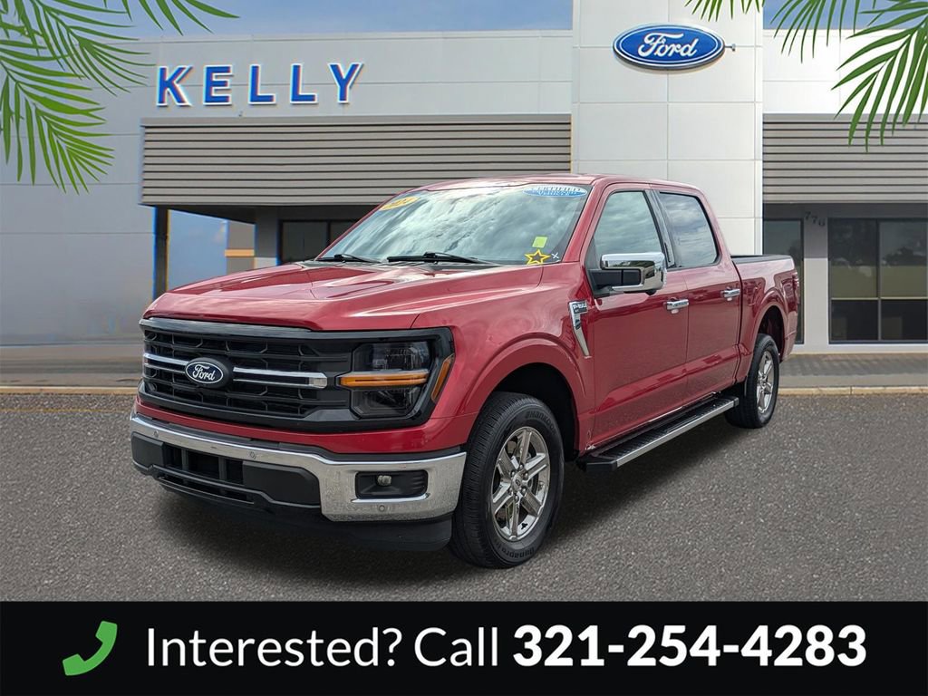 Certified 2024 Ford F150 XLT w/ Equipment Group 302A MID