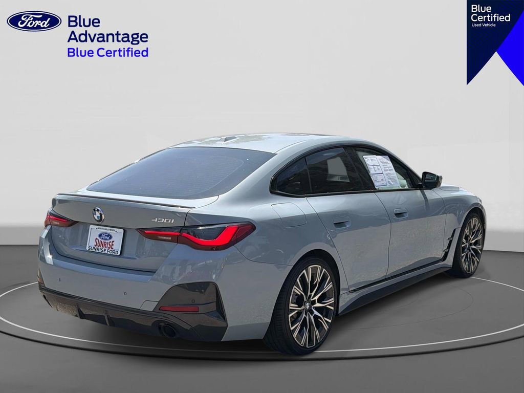 Used 2022 BMW 430i Gran Coupe w/ M Sport Package RWD image 5