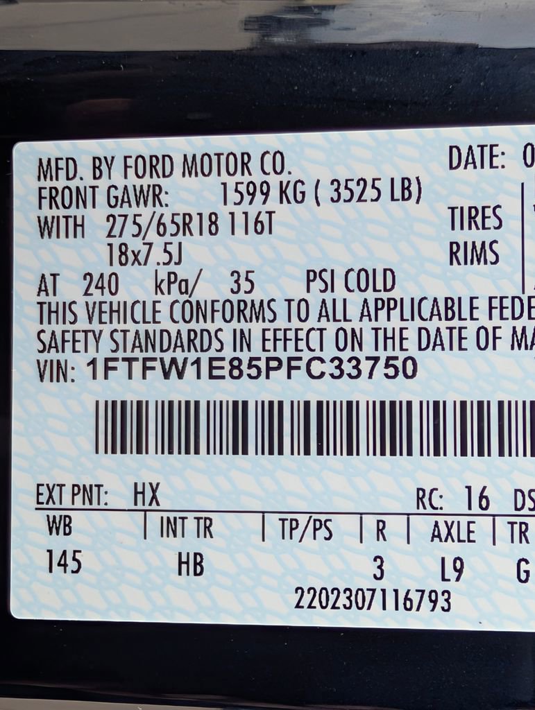 Certified 2023 Ford F150 Lariat AWD/4WD image 27