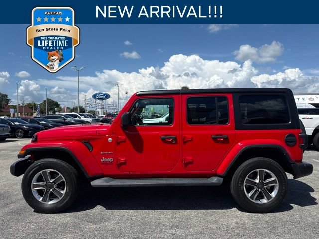 Used 2022 Jeep Wrangler Unlimited Sahara AWD/4WD image 1