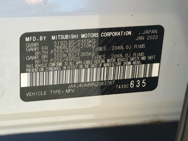 Used 2022 Mitsubishi Outlander SE AWD/4WD image 34