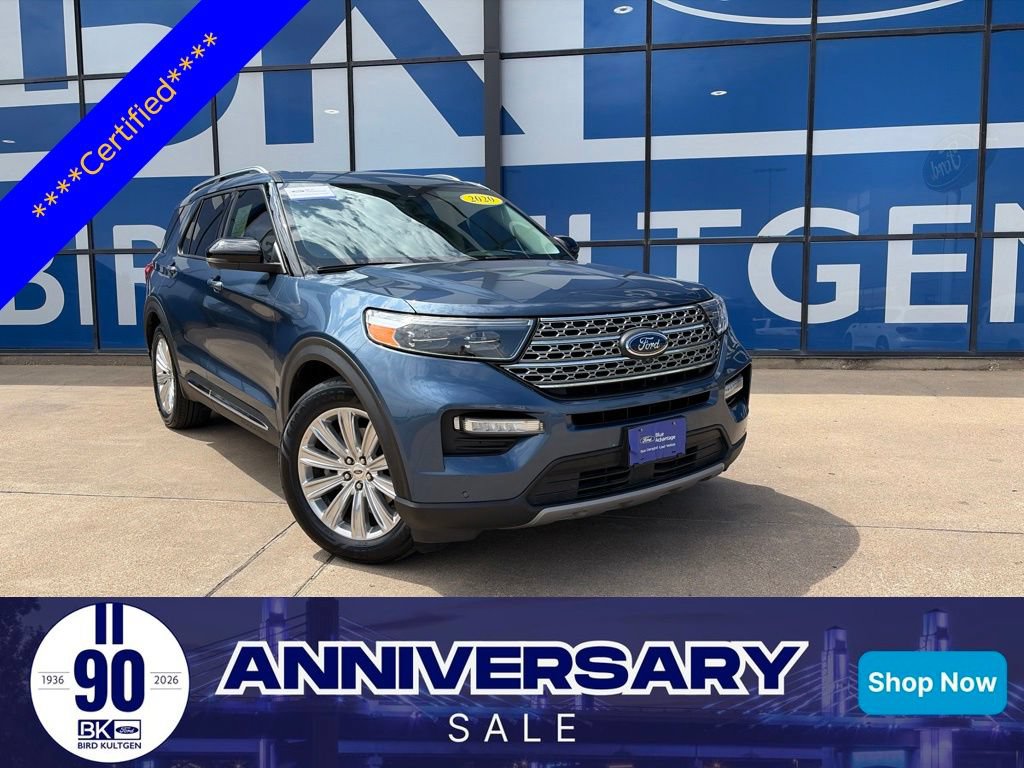 Certified 2020 Ford Explorer Limited RWD image 1