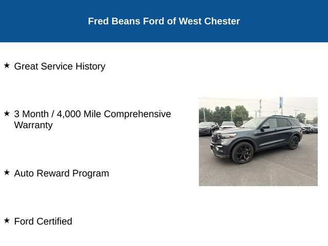 Certified 2023 Ford Explorer ST-Line w/ Class IV Trailer Tow Package AWD/4WD image 6