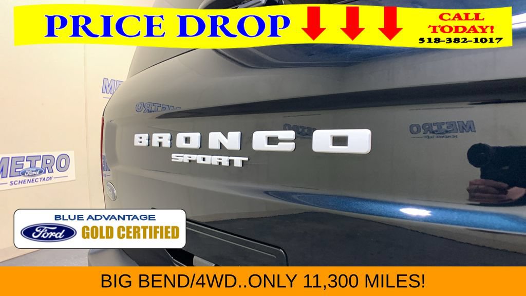Certified 2023 Ford Bronco Sport Big Bend w/ Convenience Package AWD/4WD image 16