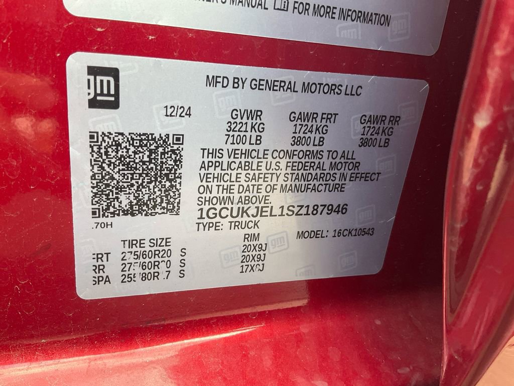 Used 2025 Chevrolet Silverado 1500 High Country w/ Technology Package image 18