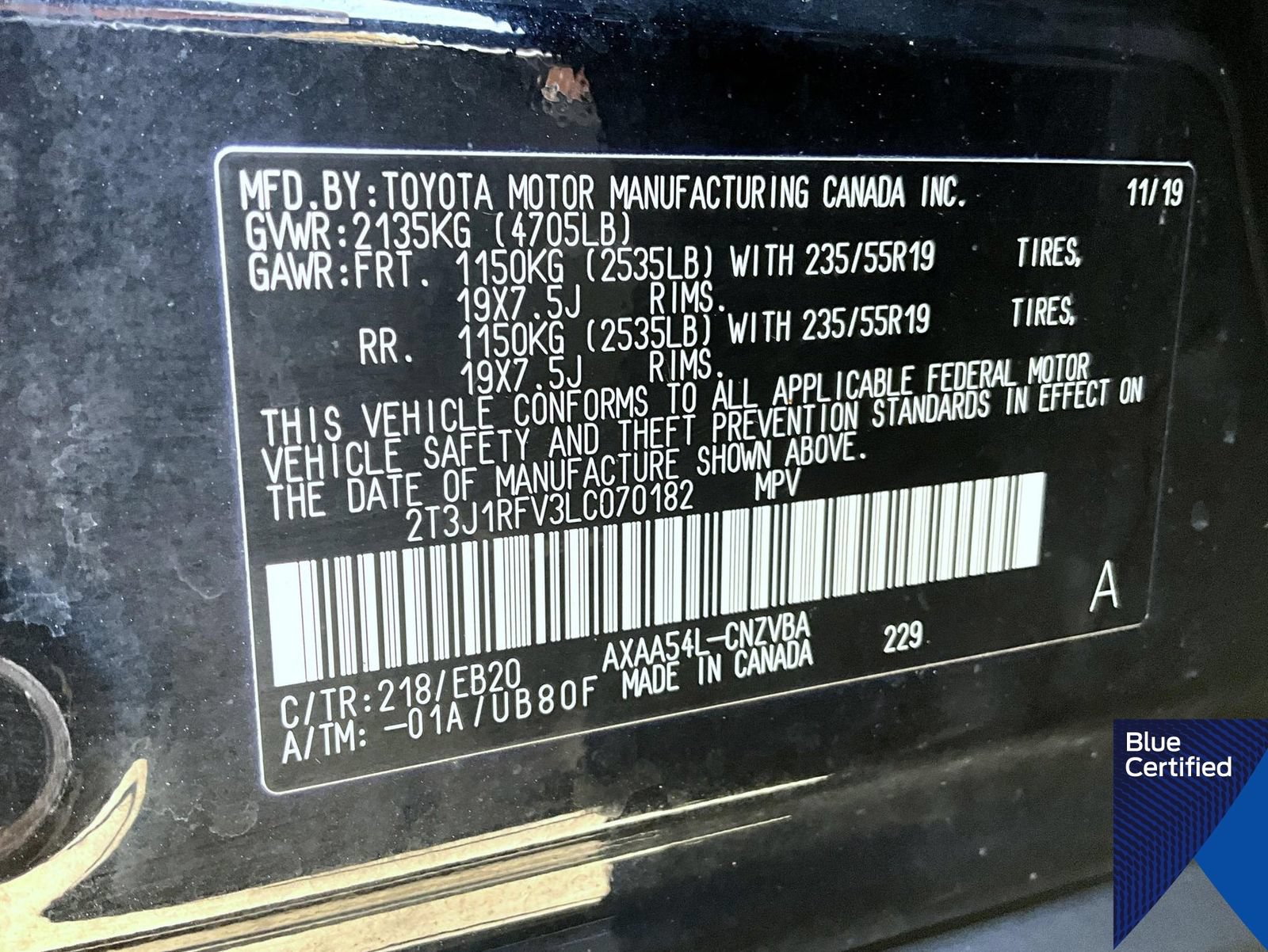 Used 2020 Toyota RAV4 Adventure w/ Protection Package AWD/4WD image 28