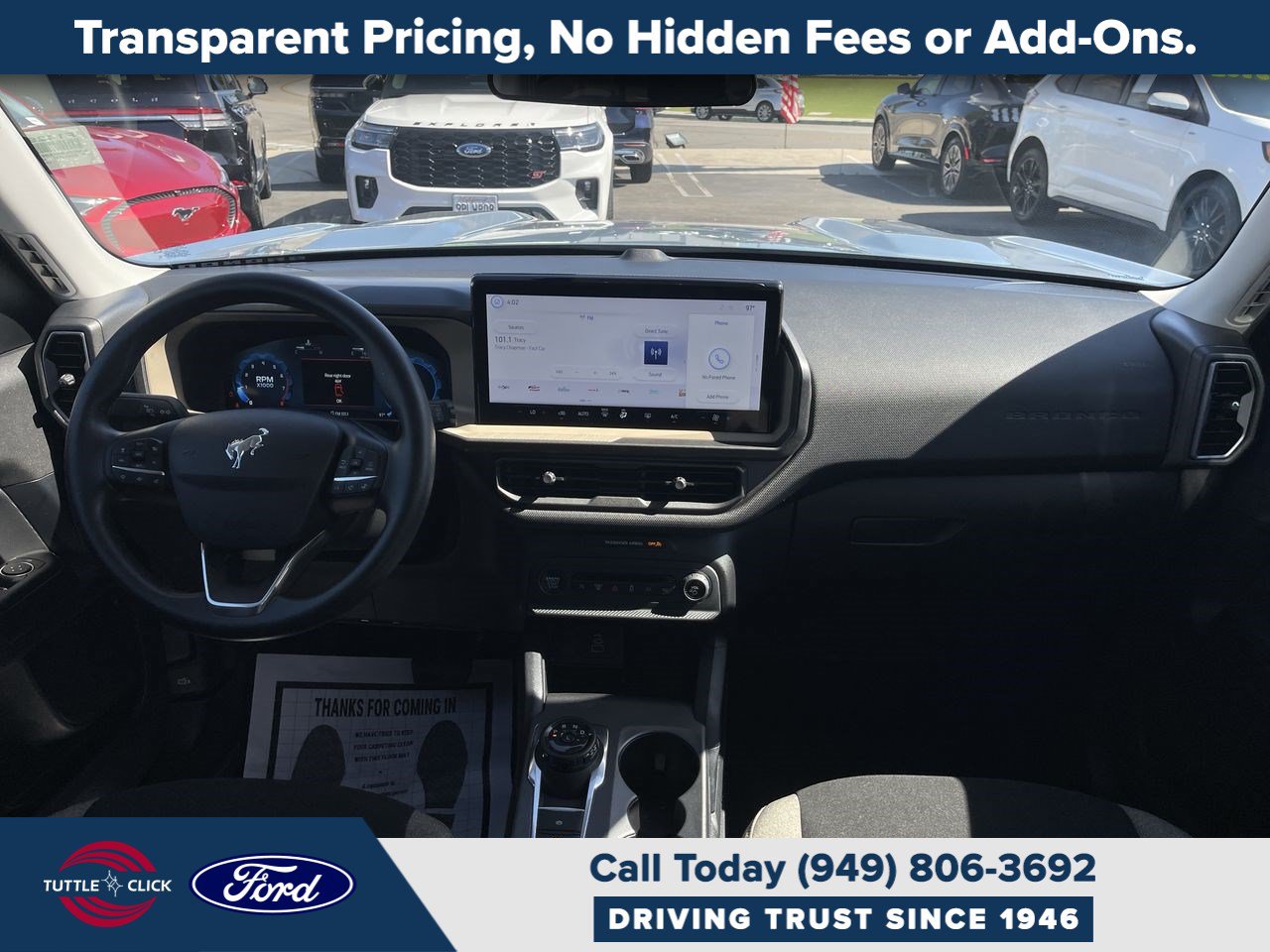 Certified 2025 Ford Bronco Sport Big Bend AWD/4WD image 12