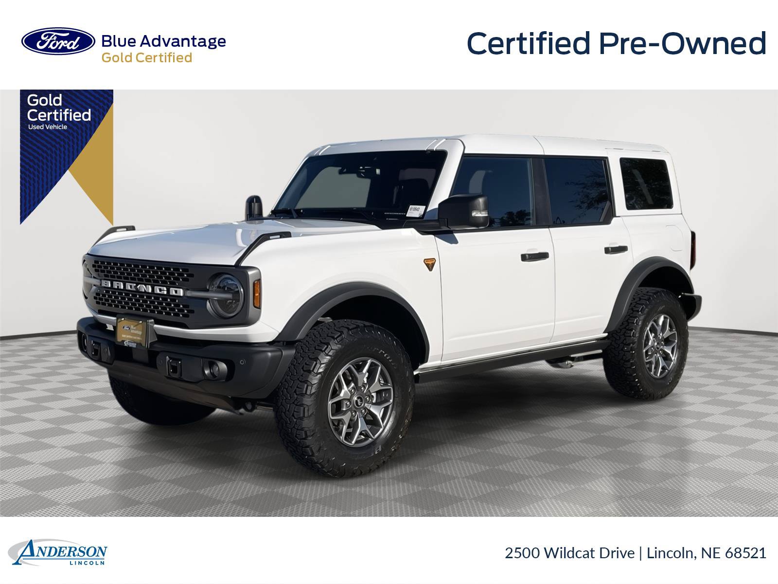 Certified 2025 Ford Bronco Badlands