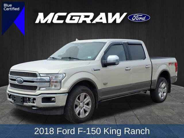 Certified 2018 Ford F150 King Ranch w/ Equipment Group 601A Luxury