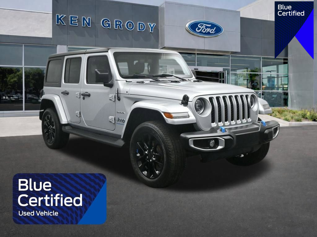 Used 2023 Jeep Wrangler Sahara 4xe image 1
