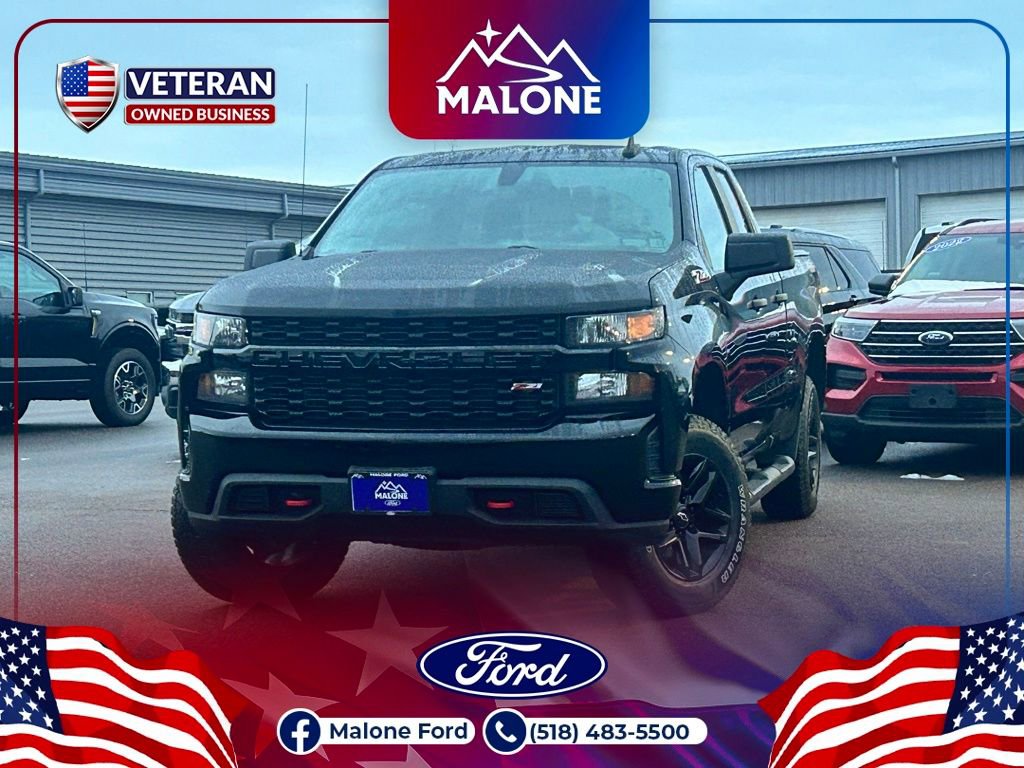 Used 2019 Chevrolet Silverado 1500 Custom Trail Boss w/ Custom Convenience Package