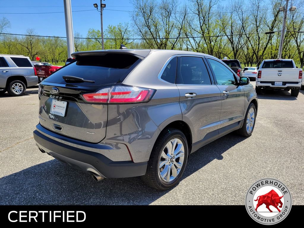Certified 2023 Ford Edge Titanium w/ Cargo Accessory Package AWD/4WD image 6