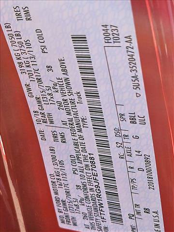 Certified 2018 Ford F150 Raptor w/ Equipment Group 802A Luxury image 23