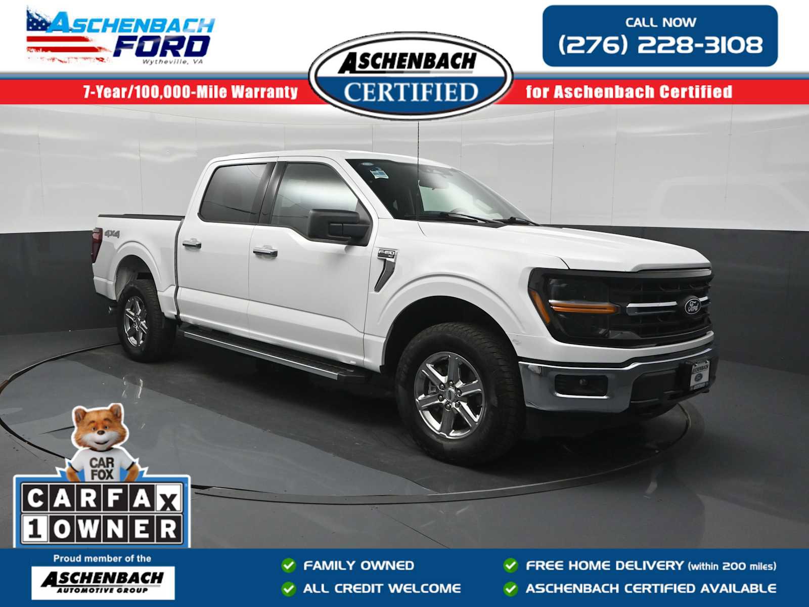 Certified 2025 Ford F150 XLT w/ Equipment Group 301A Standard AWD/4WD image 1