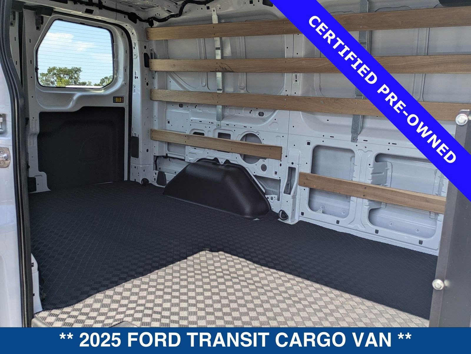 Certified 2025 Ford Transit 250 Low Roof w/ Exterior Upgrade Package RWD image 15