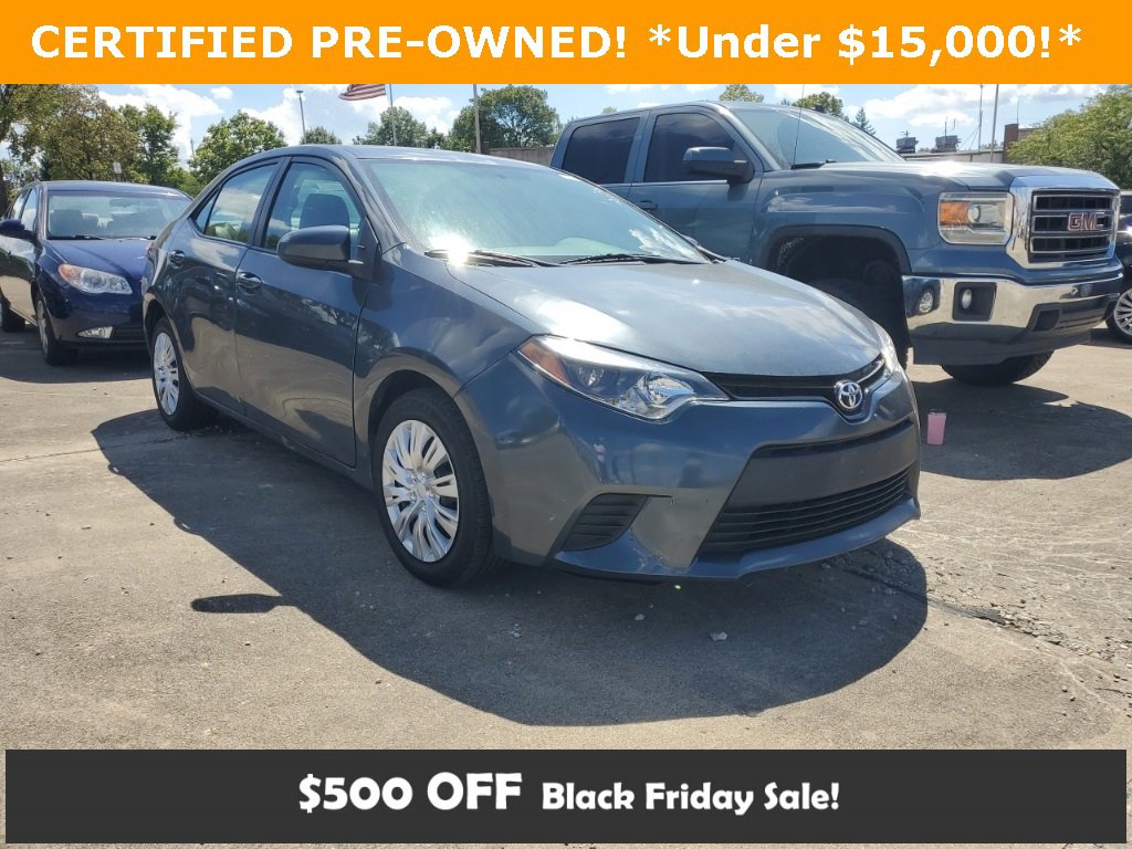 Used 2016 Toyota Corolla LE