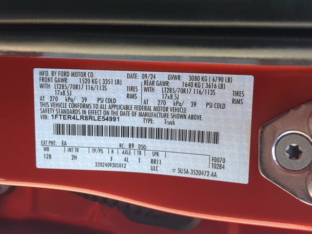 Certified 2024 Ford Ranger Raptor AWD/4WD image 30