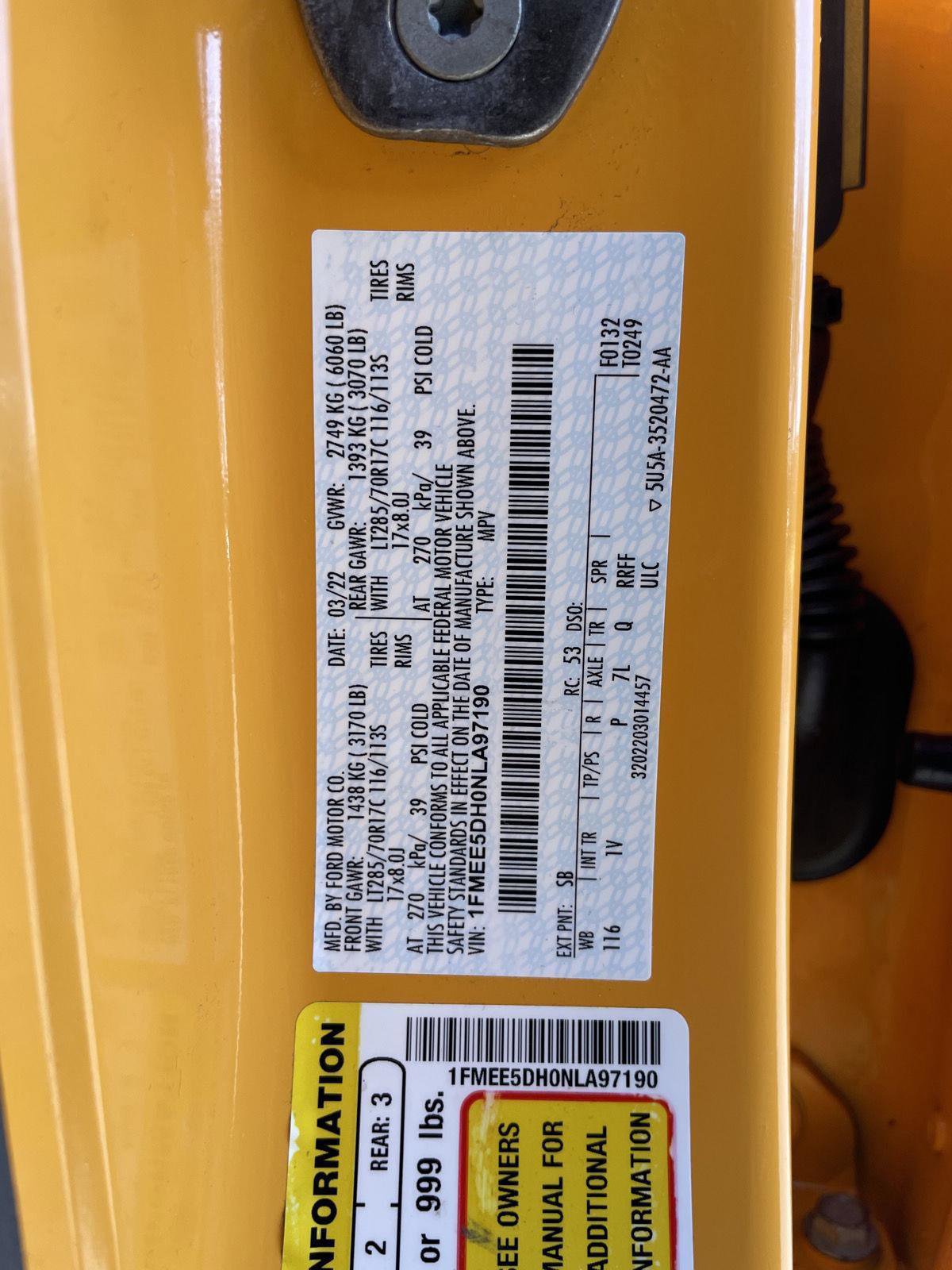 Certified 2022 Ford Bronco Badlands AWD/4WD image 33