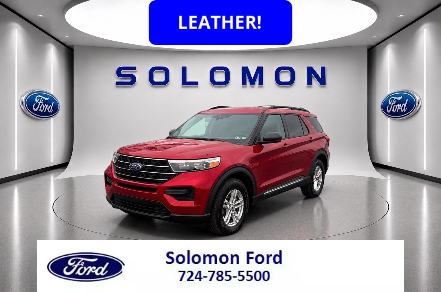Certified 2021 Ford Explorer XLT AWD/4WD image 1