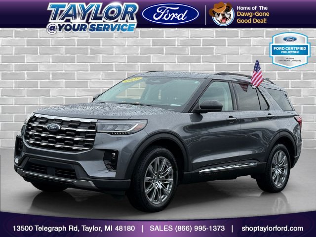 Certified 2025 Ford Explorer Active w/ Active Comfort Package AWD/4WD image 1