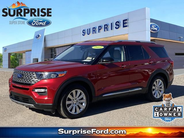 Certified 2021 Ford Explorer Limited w/ Equipment Group 301A