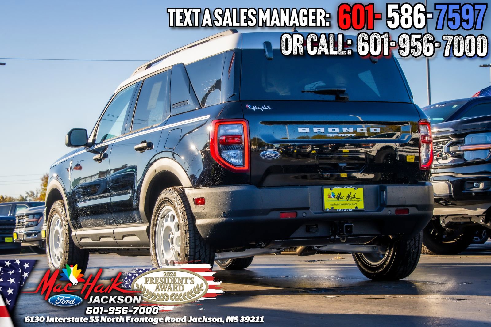 Certified 2025 Ford Bronco Sport Heritage w/ Convenience Package AWD/4WD image 13