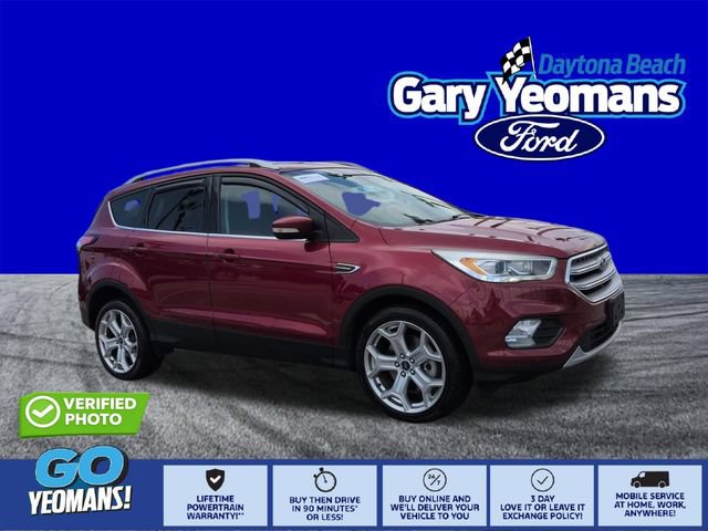 Certified 2018 Ford Escape Titanium w/ Ford Safe & Smart Package