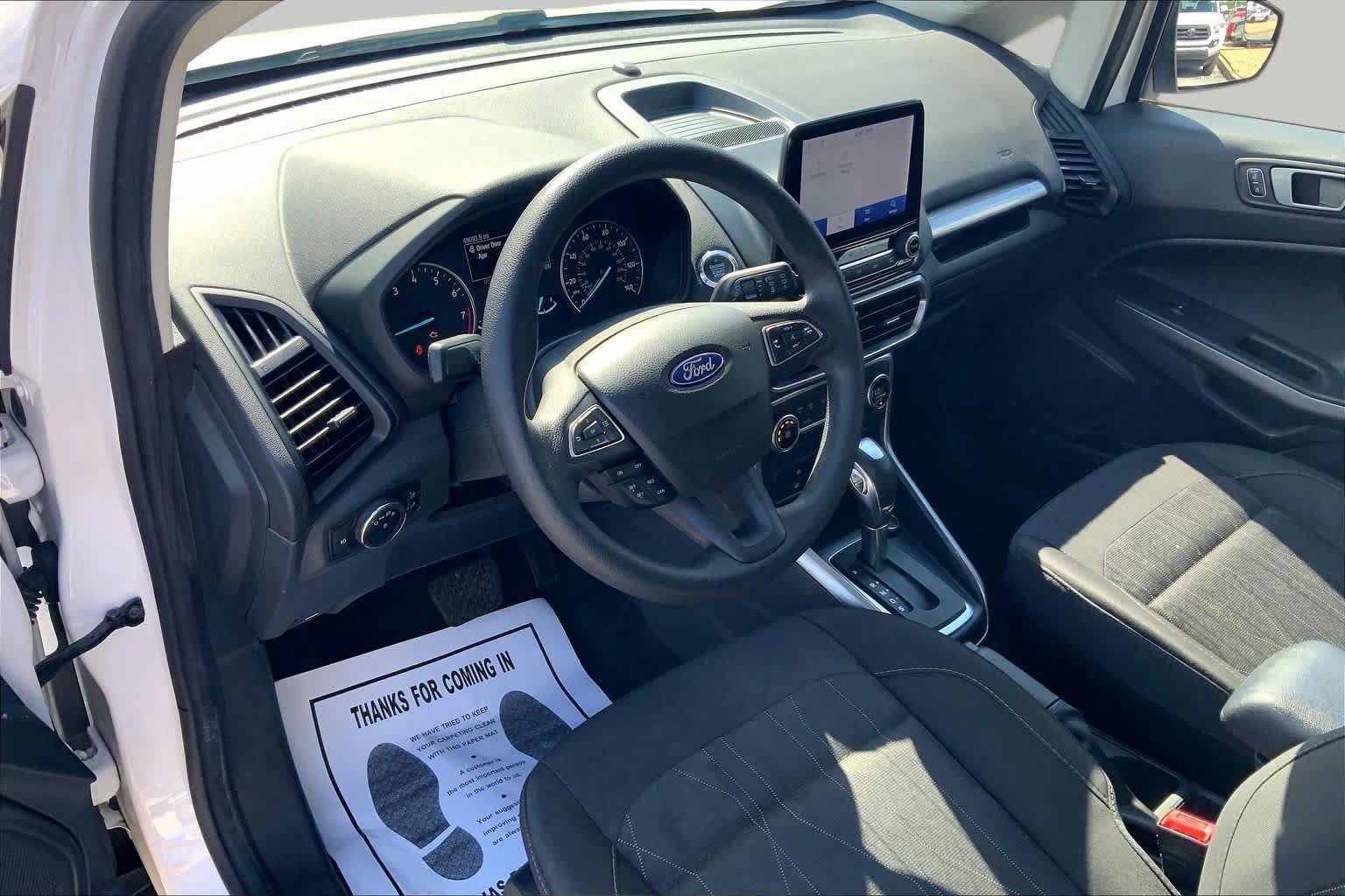 Certified 2021 Ford EcoSport SE w/ Interior Protection Package FWD image 18