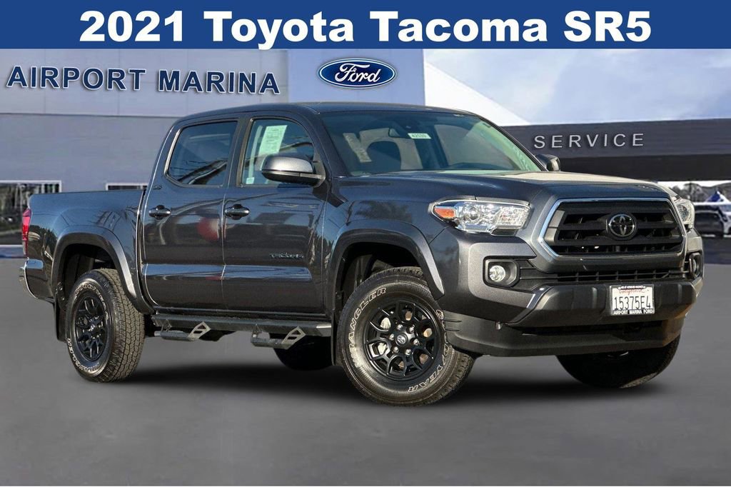 Used 2021 Toyota Tacoma SR5 w/ Blackout Package (TMS) image 2