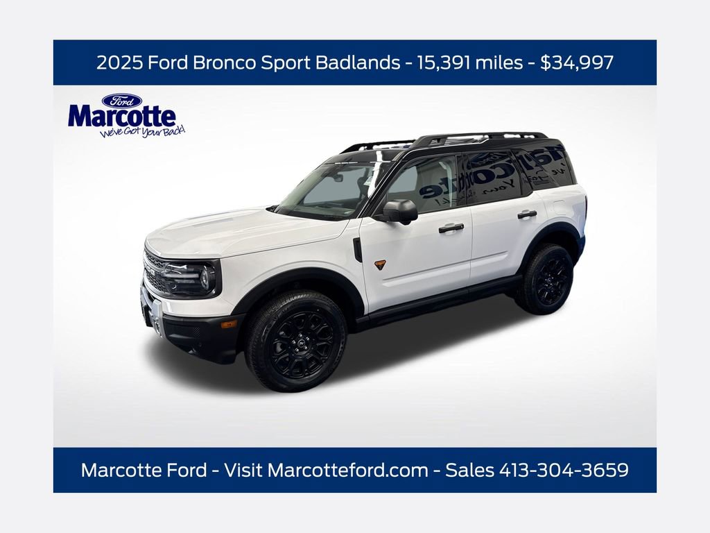 Certified 2025 Ford Bronco Sport Badlands