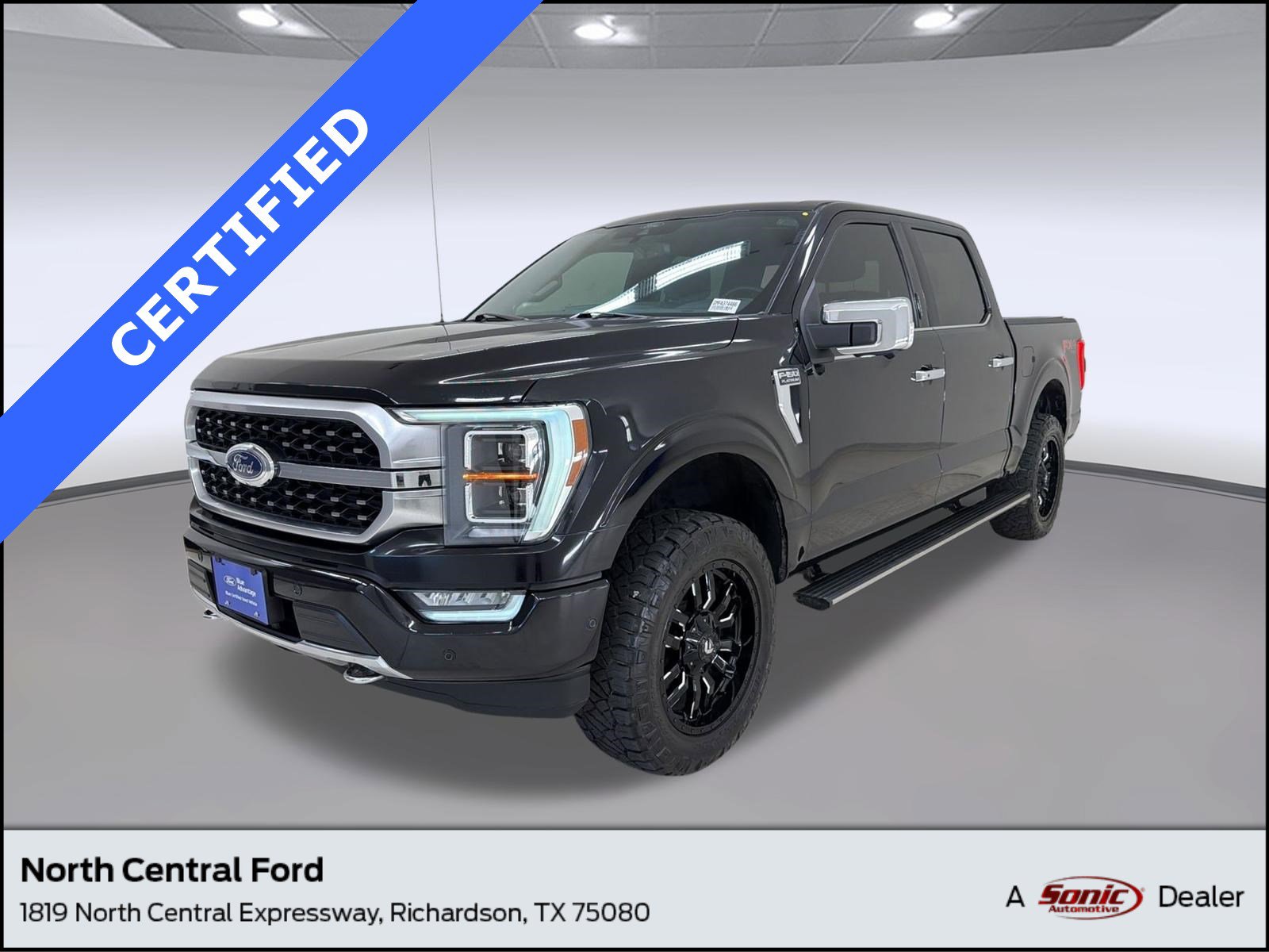 Certified 2021 Ford F150 Platinum w/ Equipment Group 701A High