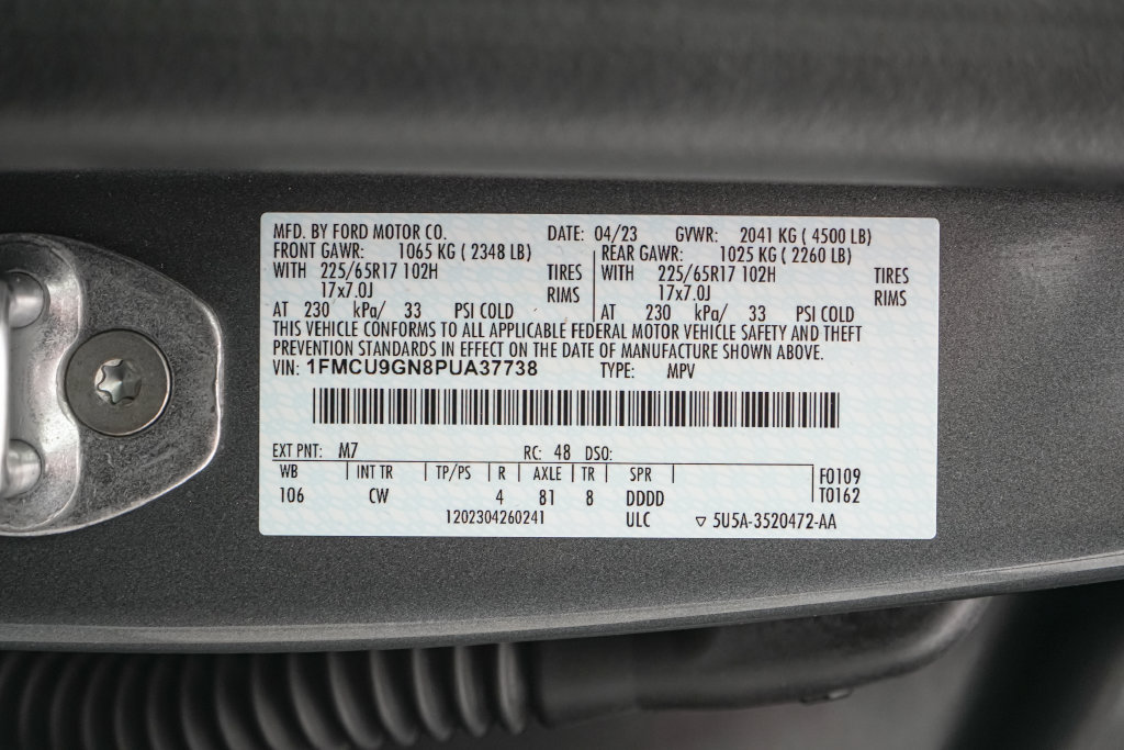 Certified 2023 Ford Escape Active w/ Tech Pack #2 AWD/4WD image 24