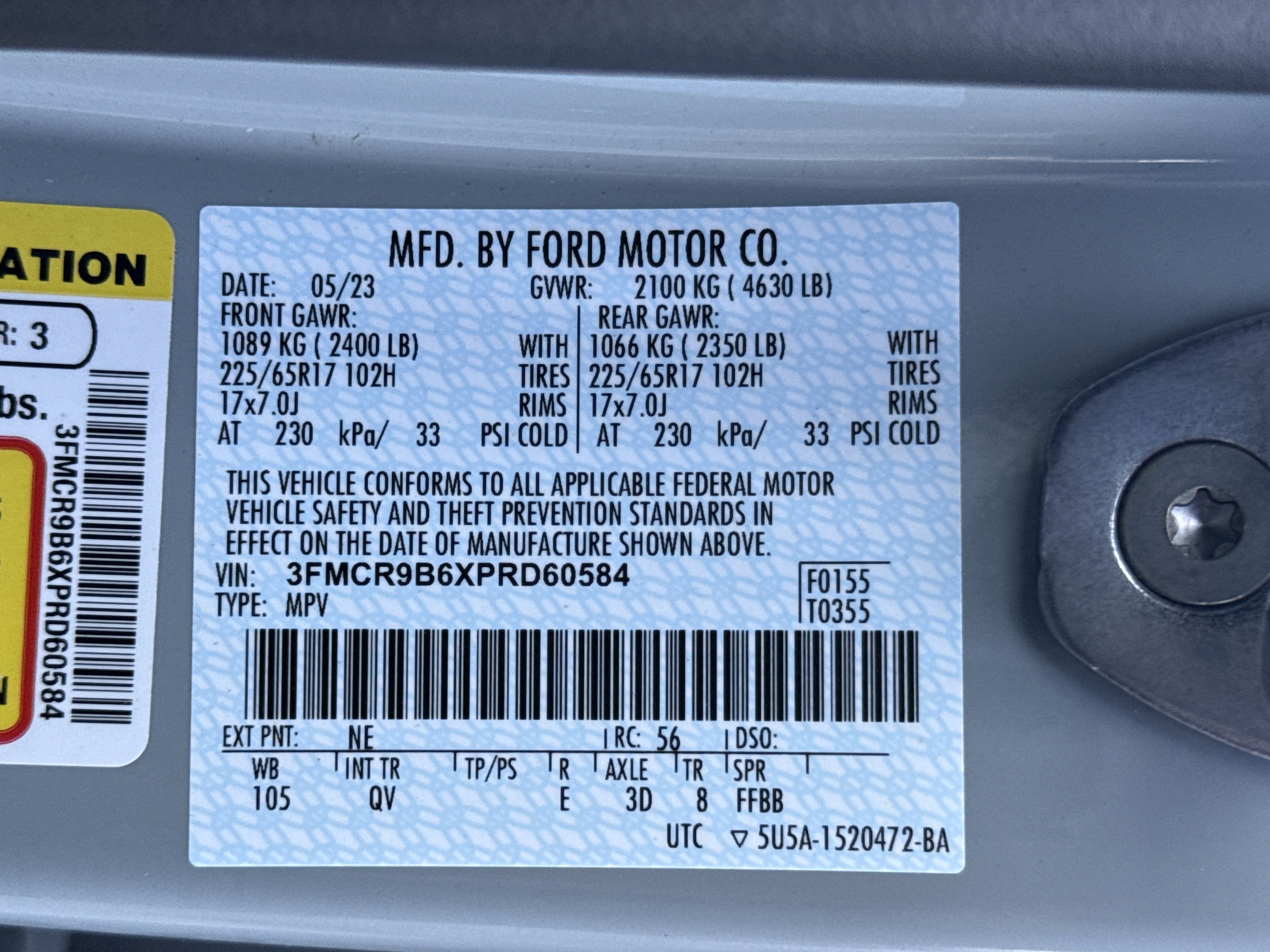 Certified 2023 Ford Bronco Sport Big Bend image 32