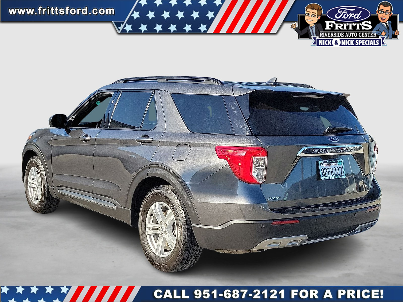 Certified 2020 Ford Explorer XLT w/ Equipment Group 202A RWD image 3