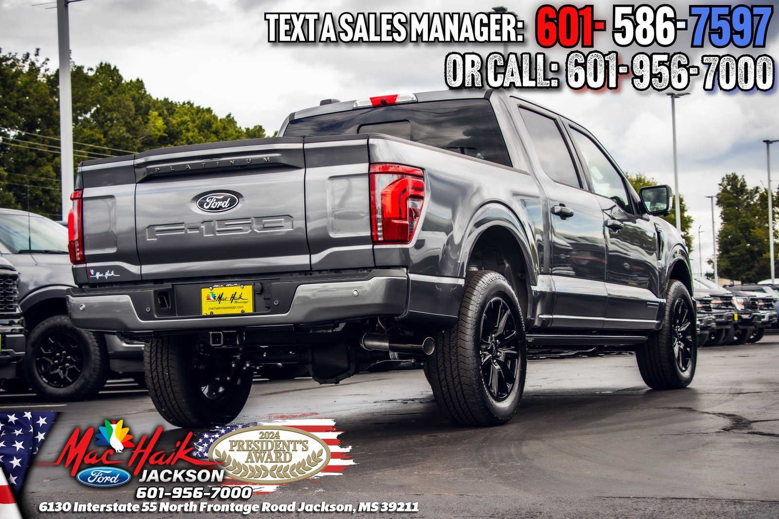 Certified 2025 Ford F150 Platinum w/ Equipment Group 703A Plus image 3