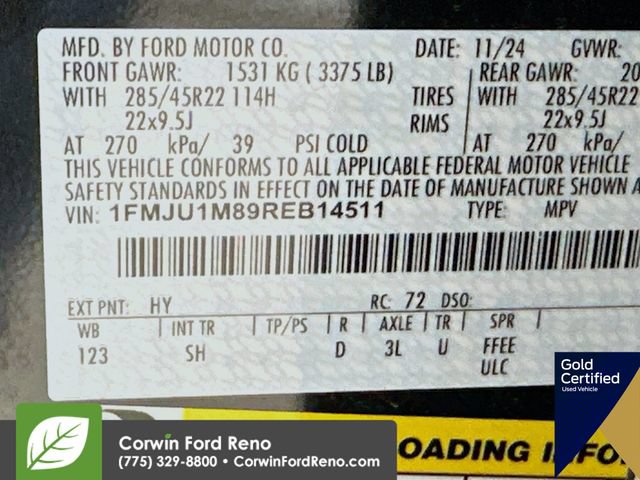 Certified 2024 Ford Expedition Platinum AWD/4WD image 36