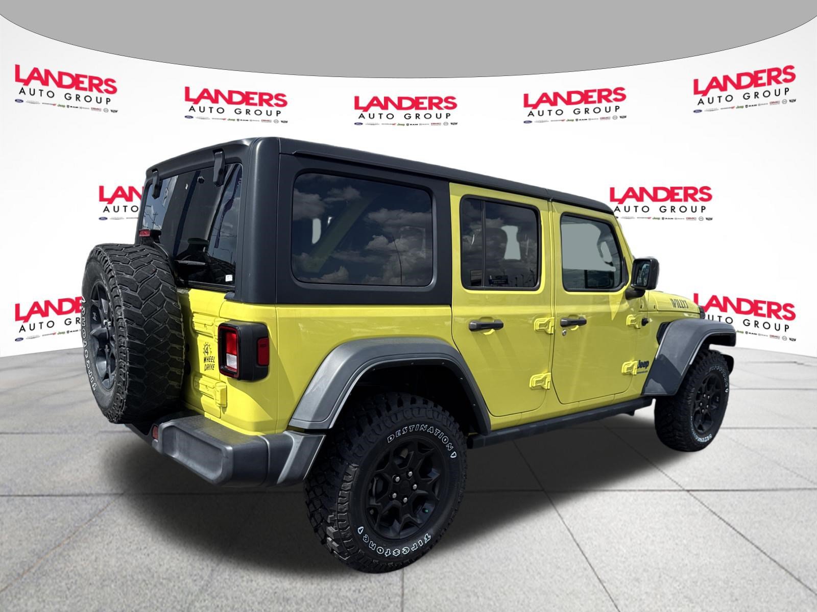 Used 2023 Jeep Wrangler Unlimited w/ 8.4" Radio Group AWD/4WD image 3