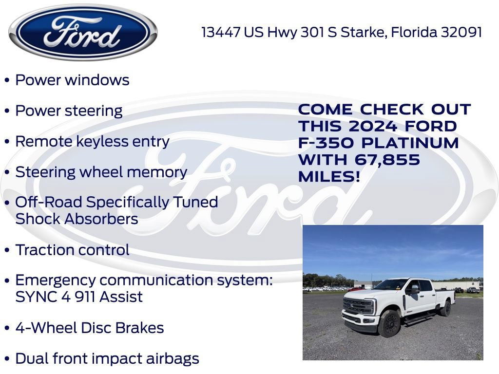 Certified 2024 Ford F350 Platinum AWD/4WD image 25