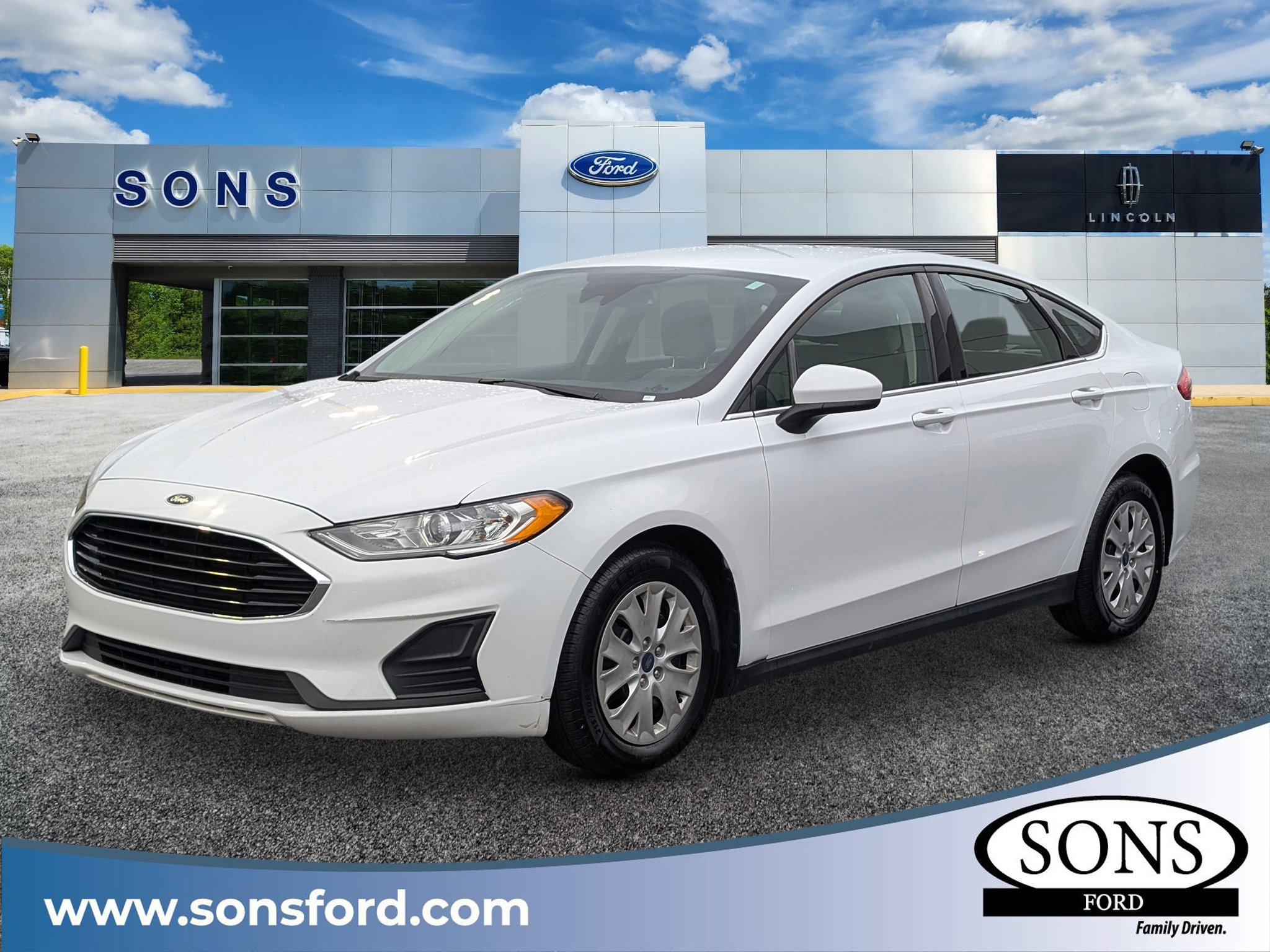 Certified 2020 Ford Fusion S