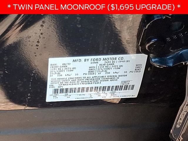 Certified 2022 Ford Explorer ST-Line w/ Class IV Trailer Tow Package image 30