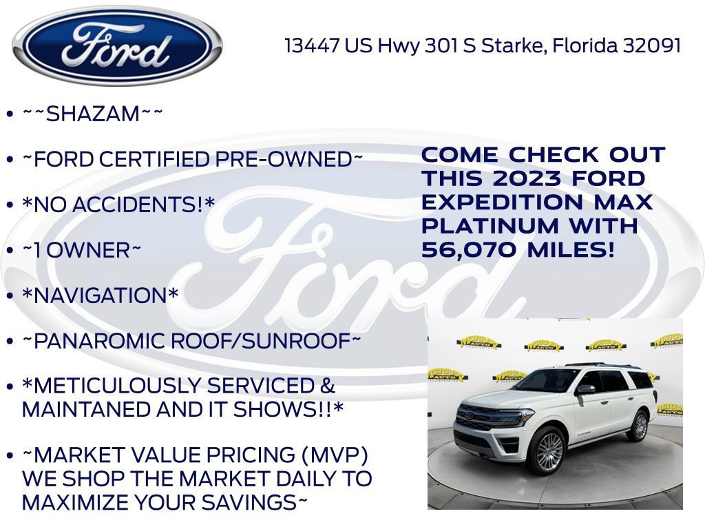 Certified 2023 Ford Expedition Max Platinum image 10