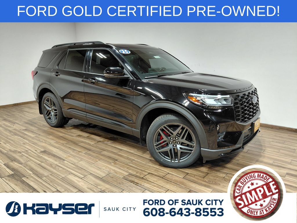 Certified 2025 Ford Explorer ST-Line w/ Premium Package AWD/4WD image 1