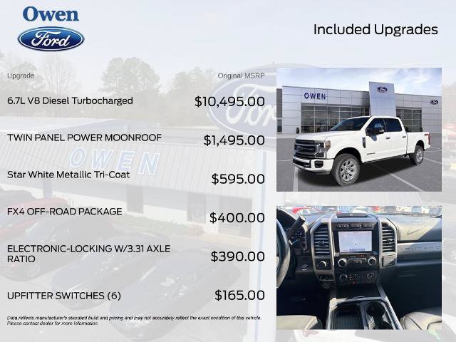 Certified 2020 Ford F250 Platinum w/ FX4 Off-Road Package AWD/4WD image 4