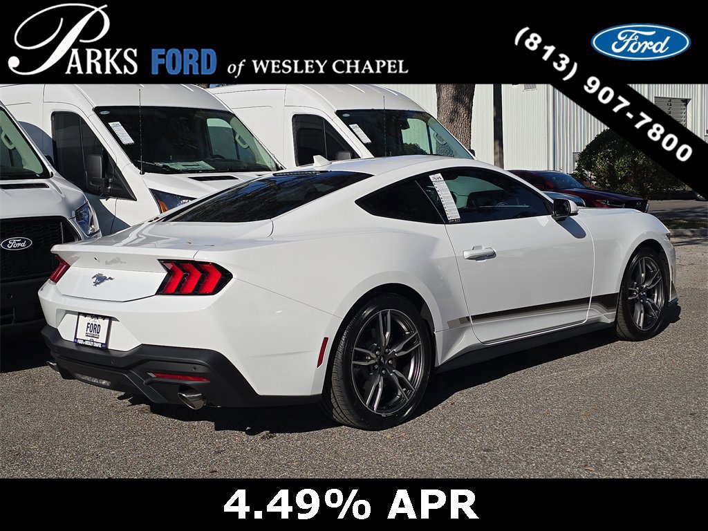 Certified 2025 Ford Mustang EcoBoost w/ Wheel & Stripe Package image 3