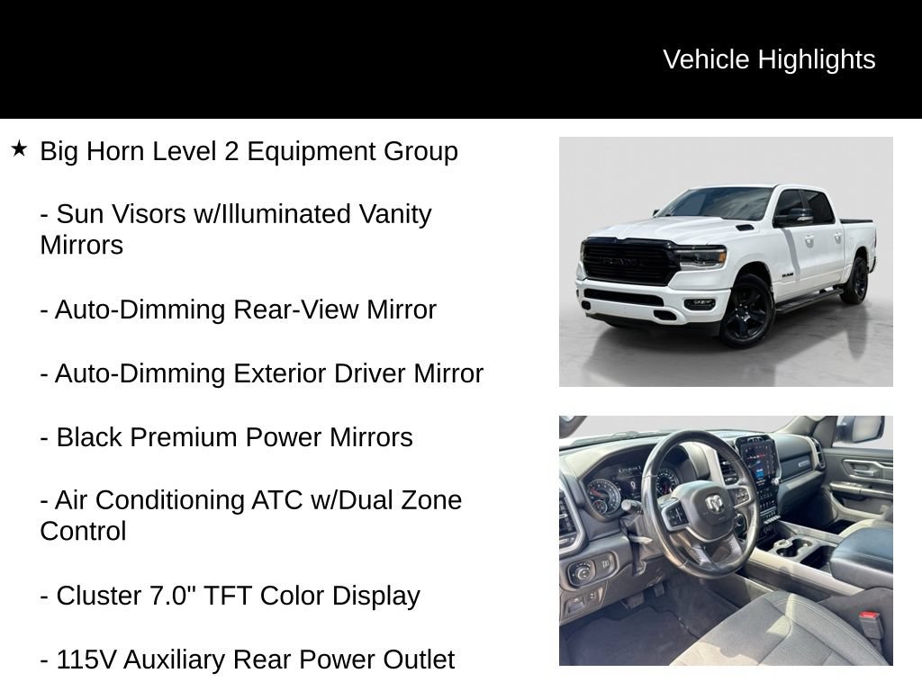 Used 2021 RAM 1500 Big Horn AWD/4WD image 11